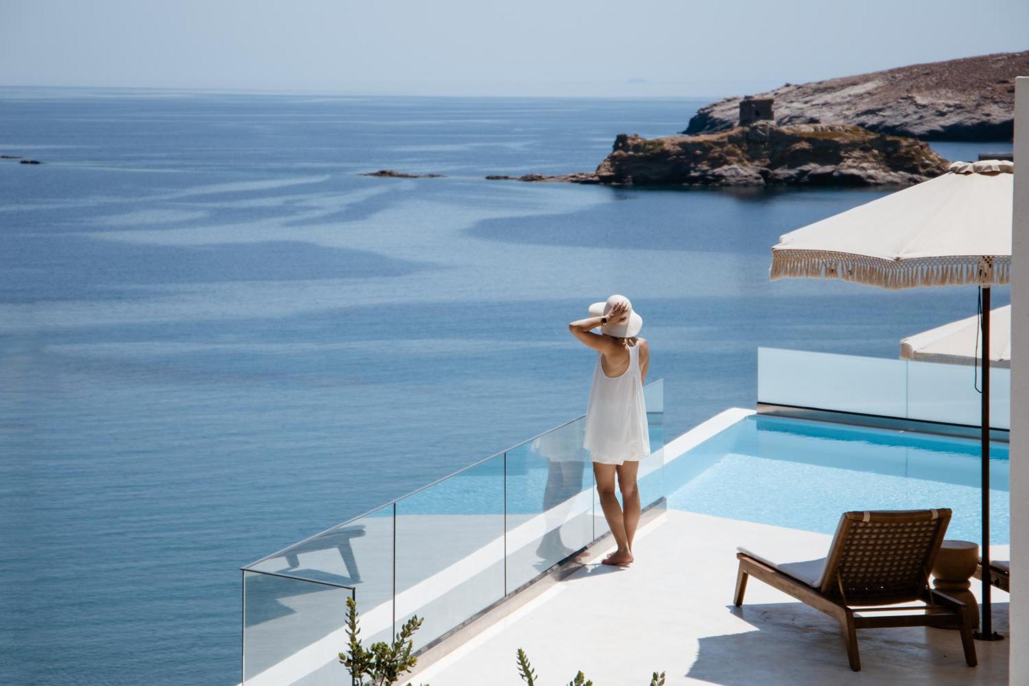 Golden Vista, Beachfront Suites By Explore Andros Exteriér fotografie